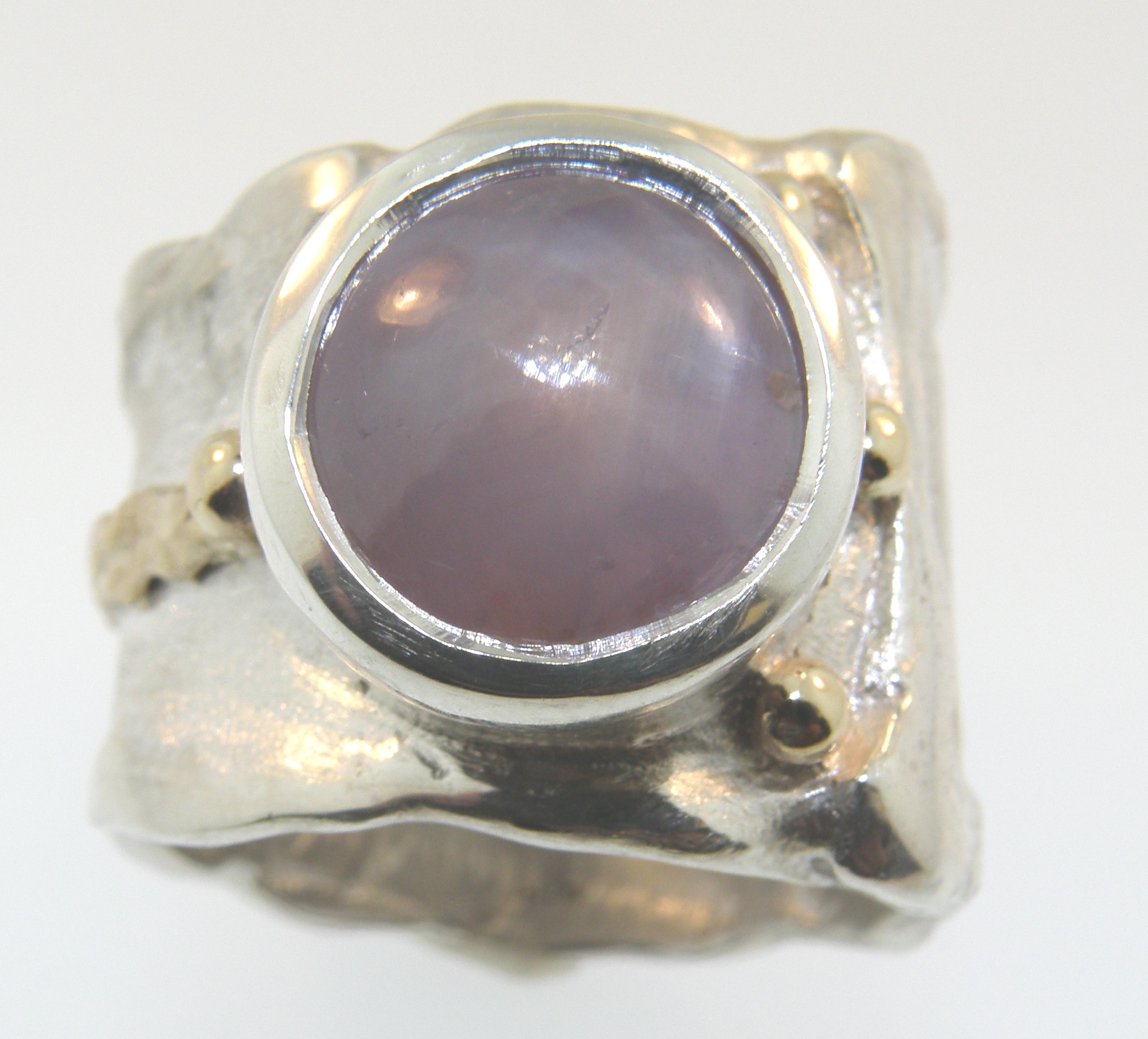 Lavender Star Sapphire Ring