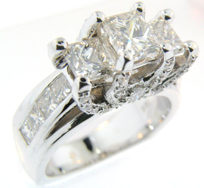 Platinum and Diamond Engagement Ring