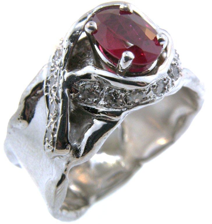 Ruby and Diamond Ring